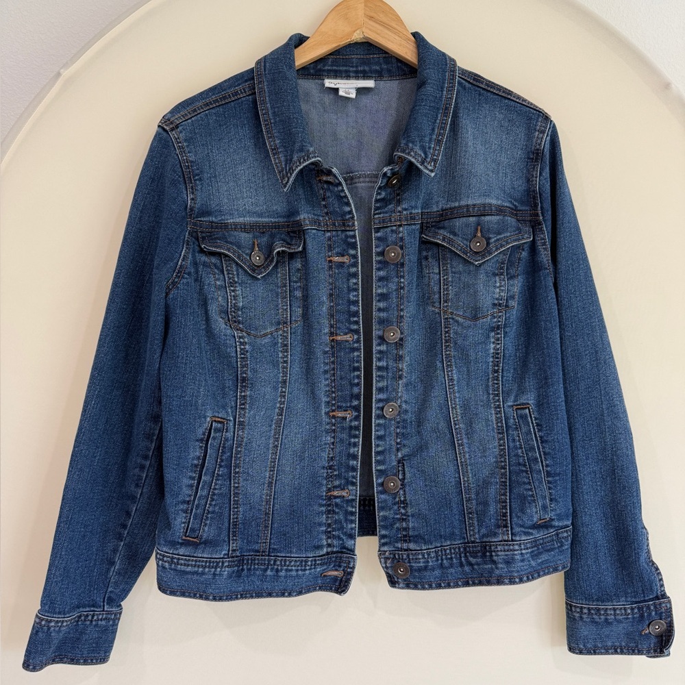 Style & Co. Medium Blue Denim Jacket